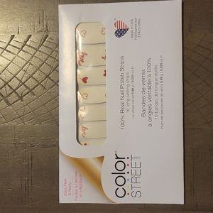 New and sealed nail polish strips.  Color Street Retired Love letter.